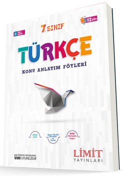  Limit Yayınları 7. Sınıf Türkçe Konu Anlatım Föyleri