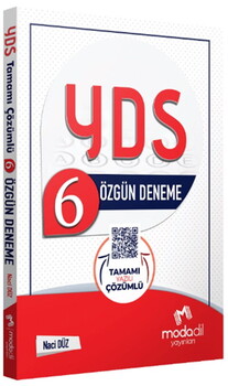  Modadil Yayınları YDS 6 Özgün Deneme