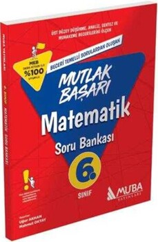  Muba Yayınları 6. Sınıf Matematik Mutlak Başarı Soru Bankası