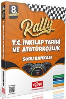  Nego Yayınları 8. Sınıf T.C. İnkılap Tarihi ve Atatürkçülük Rally Soru Bankası
