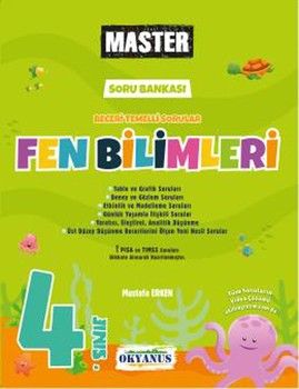  Okyanus Yayınları 4. Sınıf Fen Bilimleri Master Soru Bankası