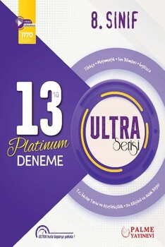  Palme Yayınları 8. Sınıf Ultra 13 lü Platinum Deneme