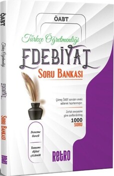  Retro Yayıncılık ÖABT Türkçe Öğretmenliği Edebiyat Soru Bankası