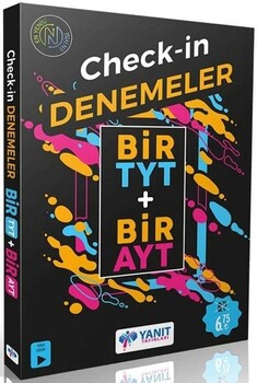  Yanıt Yayınları Bir TYT Bir AYT Check-in Denemeleri