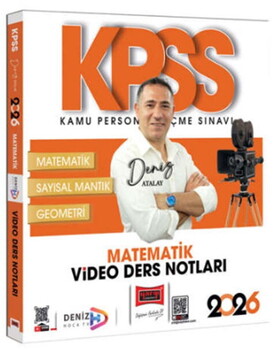 Yargı Yayınları 2026 KPSS Genel Yetenek Matematik Deniz Atalay ile Video Ders Notları