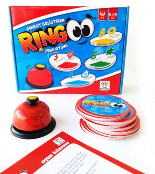  Yükselen Zeka Yayınları Ringoo Dikkat Geliştiren Zeka Oyunu (6-99 Yaş)
