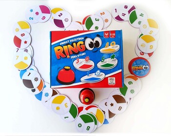  Yükselen Zeka Yayınları Ringoo Dikkat Geliştiren Zeka Oyunu (6-99 Yaş)