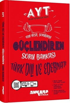  Ankara Yayıncılık AYT Türk Dili ve Edebiyatı Güçlendiren Soru Bankası