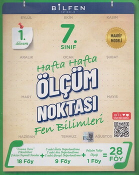 Bilfen Yayıncılık 7. Sınıf Fen Bilimleri Ölçüm Noktası 1. Dönem
