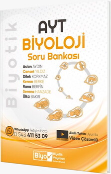  Biyotik Yayınları AYT Biyoloji Soru Bankası
