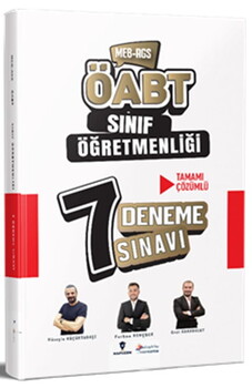  Dizgi Kitap 2027 MEB AGS ÖABT Sınıf Öğretmenliği Tamamı Çözümlü 7 Deneme Sınavı