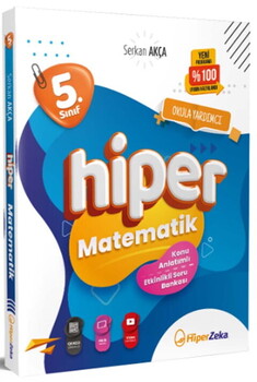  Hiper Zeka Yayınları 5. Sınıf Hiper Matematik Konu Anlatımlı Soru Bankası