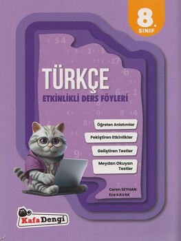 Kafa Dengi Yayınları 8. Sınıf Türkçe Etkinlikli Ders Föyleri