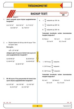  Mat2 Yayınları Trigonometri Geometri Serisi Fasikülü