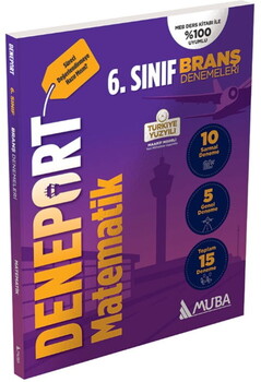  Muba Yayınları 6. Sınıf Deneport Matematik Branş Denemesi