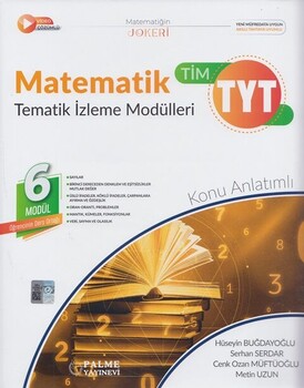  Palme Yayınları TYT Matematik TİM Tematik İzleme Modülleri