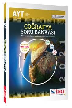  Sınav Yayınları AYT Coğrafya Soru Bankası