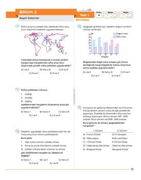  Sınav Yayınları AYT Coğrafya Soru Bankası