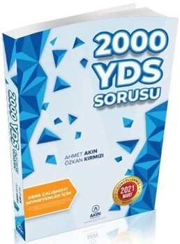  Akın Dil 2000 YDS Sorusu