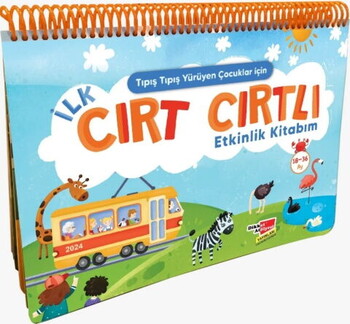  Dikkat Atölyesi Yayınları İlk Cırt Cırtlı Etkinlik Kitabım