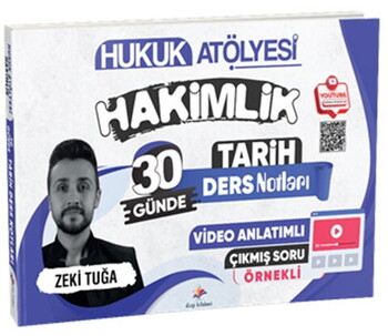  Dizgi Kitap Hukuk Atölyesi Hakimlik Çıkmış Soru Örnekli 30 Günde Tarih Ders Notları