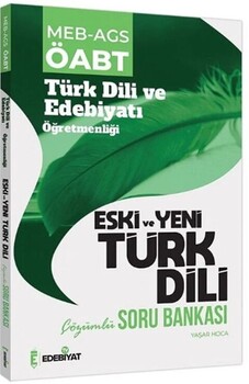  Edebiyat TV ÖABT Türk Dili ve Edebiyatı Eski ve Yeni Türk Dili Soru Bankası