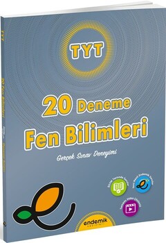  Endemik Yayınları TYT Fen Bilimleri 20 Deneme