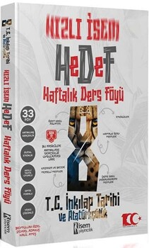  İsem Yayınları 8. Sınıf Hızlı İsem T.C. İnkılap Tarihi ve Atatürkçülük Hedef Haftalık Ders Föyü