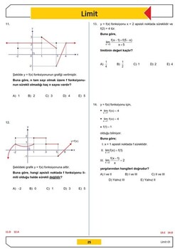  Mat2 Yayınları Limit Süreklilik Calculus Serisi Fasikülü