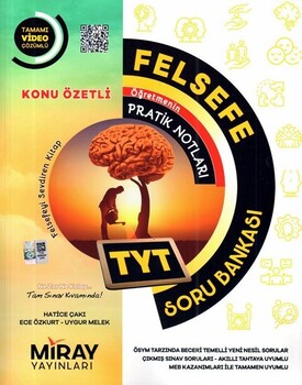  Miray Yayınları TYT Felsefe Konu Özetli Soru Bankası