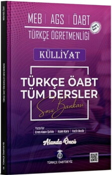 Türkçe ÖABTDEYİZ MEB AGS ÖABT Türkçe Tüm Dersler Külliyat Soru Bankası