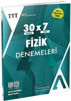  Alternatif Yayınları TYT Fizik 30 x 7 Branş Denemeleri