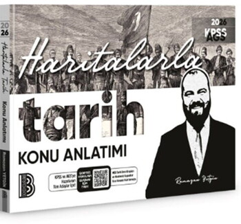  Benim Hocam Yayınları 2026 KPSS Haritalarla Tarih Konu Anlatımı