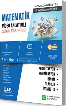  Çap Yayınları Matematik Permütasyon Kombinasyon Binom Olasılık İstatistik