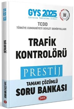  Data Yayınları 2025 GYS TCDD Trafik Kontrolörü Prestij Tamamı Çözümlü Soru Bankası