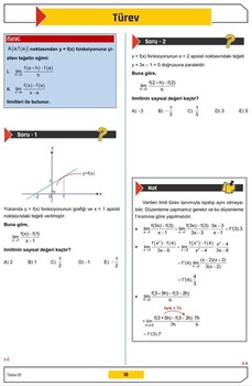  Mat2 Yayınları Türev Calculus Serisi Fasikülü