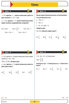  Mat2 Yayınları Türev Calculus Serisi Fasikülü
