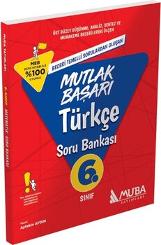  Muba Yayınları 6. Sınıf Türkçe Mutlak Başarı Soru Bankası