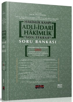  Savaş Yayınları Hakimlik Kampı Adli İdari Hakimlik Son Tekrar Soru Bankası