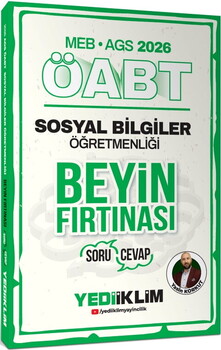 Yediiklim 2026 MEB AGS ÖABT Sosyal Bilgiler Öğretmenliği Beyin Fırtınası Soru Cevap