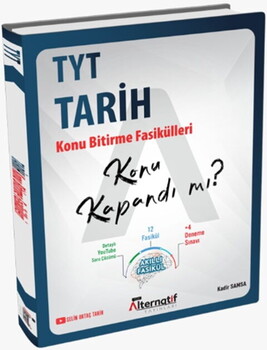  Alternatif Yayınları TYT Tarih Konu Kapandı mı Fasikülleri