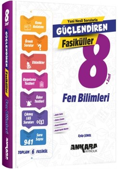  Ankara Yayıncılık 8. Sınıf Fen Bilimleri Güçlendiren Fasiküller