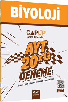 Çap Yayınları AYT Biyoloji 20 X 13 Up Deneme