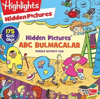  Dikkat Atölyesi Yayınları Hidden Pictures ABC Bulmacalar