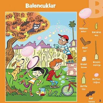  Dikkat Atölyesi Yayınları Hidden Pictures ABC Bulmacalar