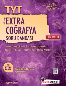  Kafa dengi Yayınları TYT Coğrafya Extra Soru Bankası