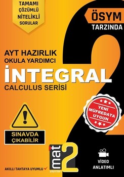  Mat2 Yayınları İntegral Calculus Serisi Fasikülü