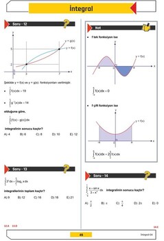  Mat2 Yayınları İntegral Calculus Serisi Fasikülü