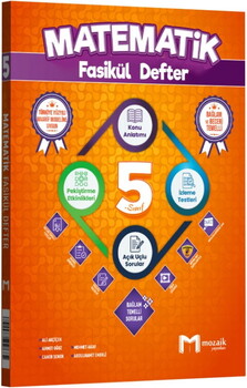 Mozaik Yayınları 5. Sınıf Matematik Fasikül Defter