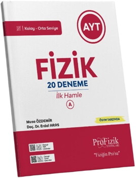  ProFizik Yayınları AYT Fizik İlk Hamle 20 Deneme - A